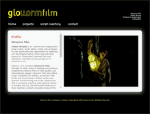 Tablet Screenshot of glowormfilm.com